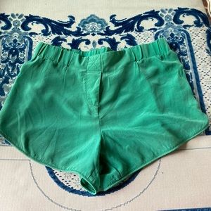 TOPSHOP Boutique Silk shorts